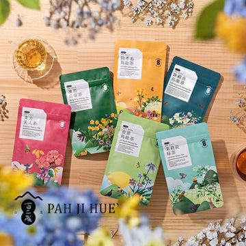 Pah Ji Hue Tea & Tea Bags Pah Ji Hue - Formosa Tea ( Oriental Beauty Tea & Sijichun Oolong Tea ) | 2g x 6 bags Pah Ji Hue - Formosa Tea ( Oriental Beauty Tea & Sijichun Oolong Tea )