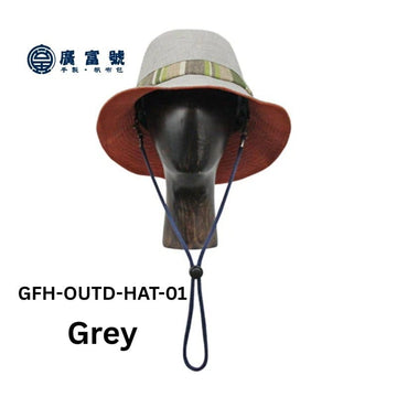 Flying Banana Sports & Outdoor Hats Grey Guang Fu Hao Outdoor Hat - Made in Taiwan Guang Fu Hao Outdoor Hat - Made in Taiwan