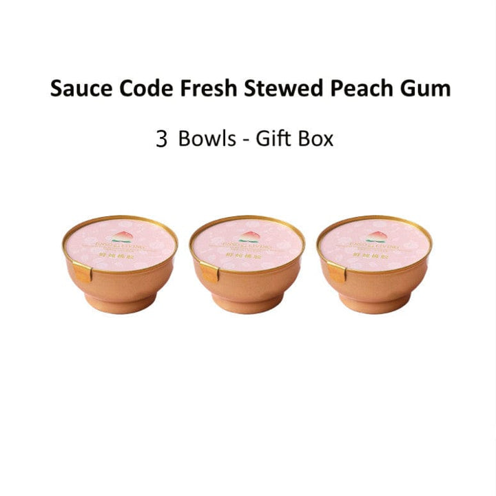 SGBest Vitamins, Minerals & Wellness Supplements 3 Bowls - w/o Box SGBEST Fresh Stewed Peach Gum SGBEST Fresh Stewed Peach Gum