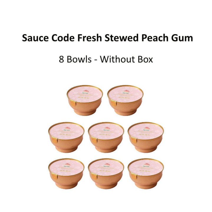 SGBest Vitamins, Minerals & Wellness Supplements 8 Bowls  - w/o Box SGBEST Fresh Stewed Peach Gum SGBEST Fresh Stewed Peach Gum