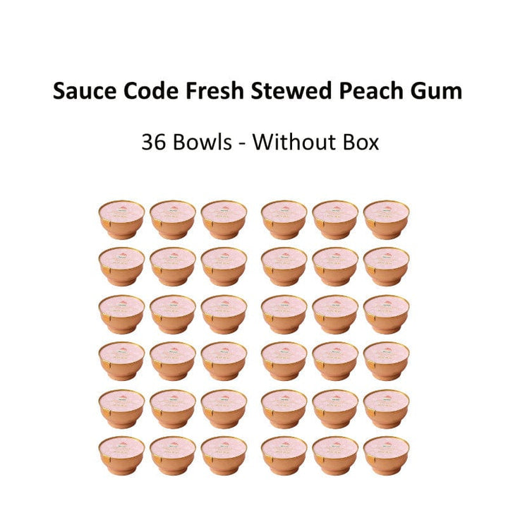 SGBest Vitamins, Minerals & Wellness Supplements 36 Bowls  - w/o Box SGBEST Fresh Stewed Peach Gum SGBEST Fresh Stewed Peach Gum