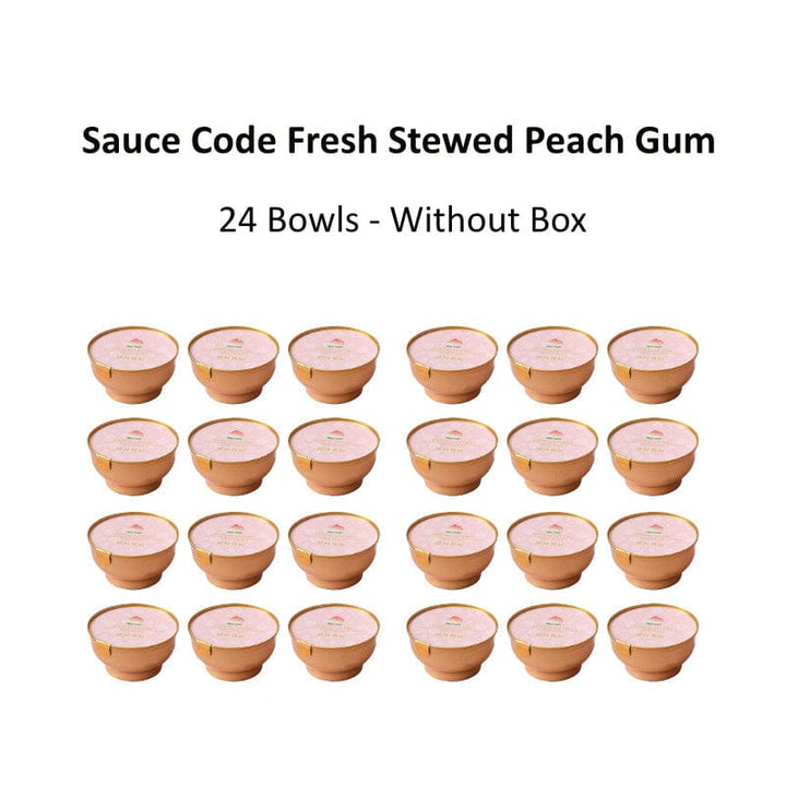 SGBest Vitamins, Minerals & Wellness Supplements 24 Bowls  - w/o Box SGBEST Fresh Stewed Peach Gum SGBEST Fresh Stewed Peach Gum