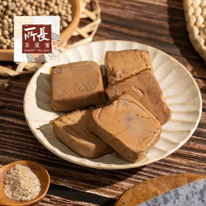 Sheriff Tea Leaf Eggs Canned, Jarred & Packaged Foods Sheriff Tea Egg Braised Egg White Protein Bites Savory Soy Sauce/ Spicy/Pepper Salt (6 packs) Sheriff Tea Egg Braised Egg White Protein Bites Savory Soy Sauce/ Spic