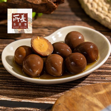 Sheriff Tea Leaf Eggs Canned, Jarred & Packaged Foods Sheriff Tea Egg Original Flavor Quail Eggs (15 Pieces) 240g- Taiwan Agriculture Products Sheriff Tea Egg Original Flavor Quail Eggs (15 Pieces) 240g- Taiwan Ag