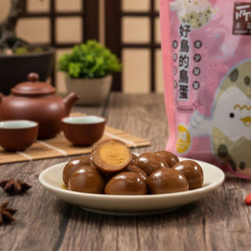 Sheriff Tea Leaf Eggs Canned, Jarred & Packaged Foods Sheriff Tea Egg Original Flavor Quail Eggs (15 Pieces) 240g- Taiwan Agriculture Products Sheriff Tea Egg Original Flavor Quail Eggs (15 Pieces) 240g- Taiwan Ag