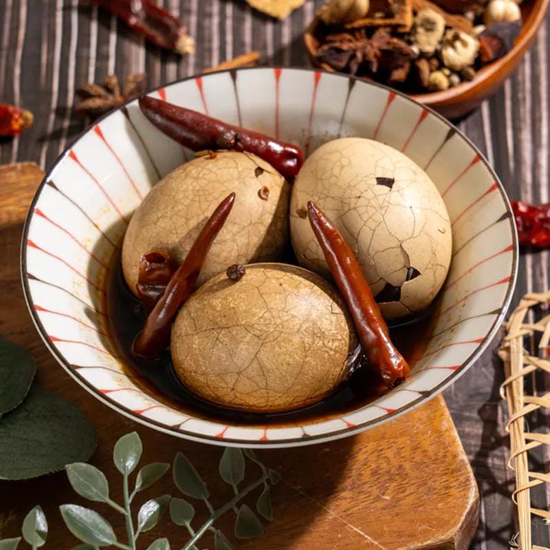 Sheriff Tea Leaf Eggs Tea Sheriff Tea Egg Original/Spicy Tea Egg – Slow-Cooked Perfection - Taiwan Agriculture Products Sheriff Tea Egg Original/Spicy Tea Egg – Slow-Cooked Perfection - Taiw