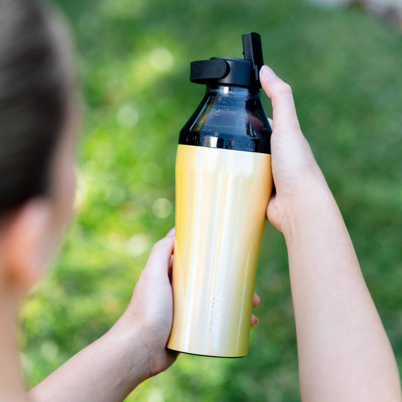 Sttoke Inc Tumbler STTOKE - Unicorn Yellow  STTOKE - Unicorn Yellow - ShatterProof Ceramic Reusable Cup