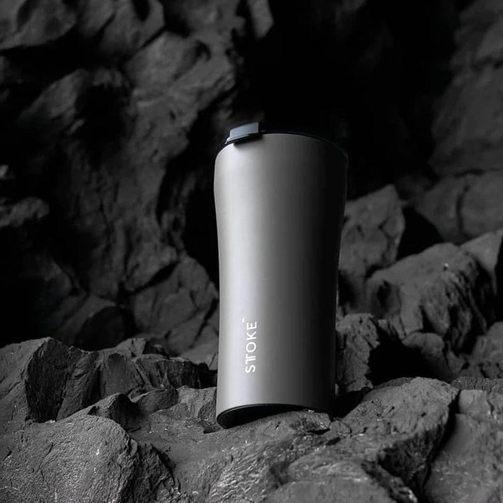 Sttoke Inc Tumbler STTOKE - Willow Grey  STTOKE - Willow Grey - ShatterProof Ceramic Reusable Cup