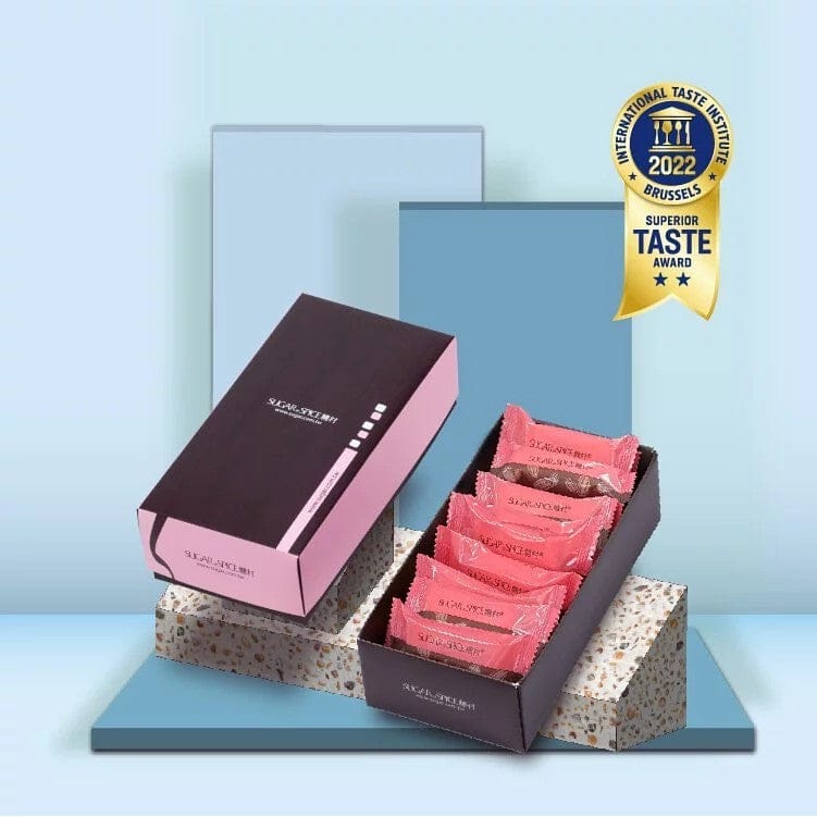 Sugar & Spice Sweets & Candies Sugar and Spice Nougat Candies 250g Cranberry 糖村 - 蔓越莓多多牛軋糖 Sugar and Spice Nougat Candies 250g Cranberry 糖村 - 蔓越莓多多牛軋糖