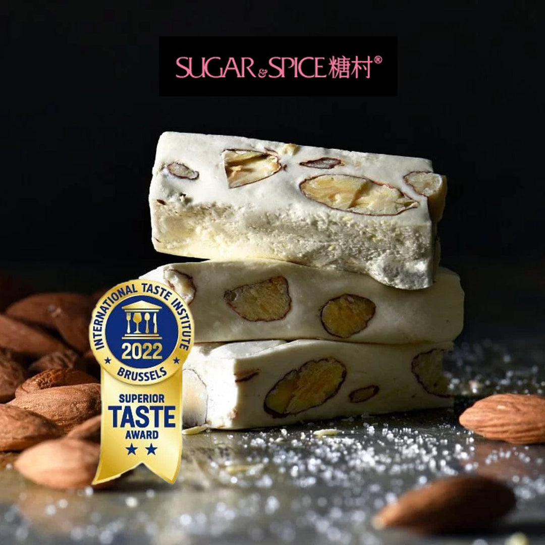 Sugar & Spice Sweets & Candies Sugar and Spice Nougat Candies 250g Cranberry 糖村 - 蔓越莓多多牛軋糖 Sugar and Spice Nougat Candies 250g Cranberry 糖村 - 蔓越莓多多牛軋糖