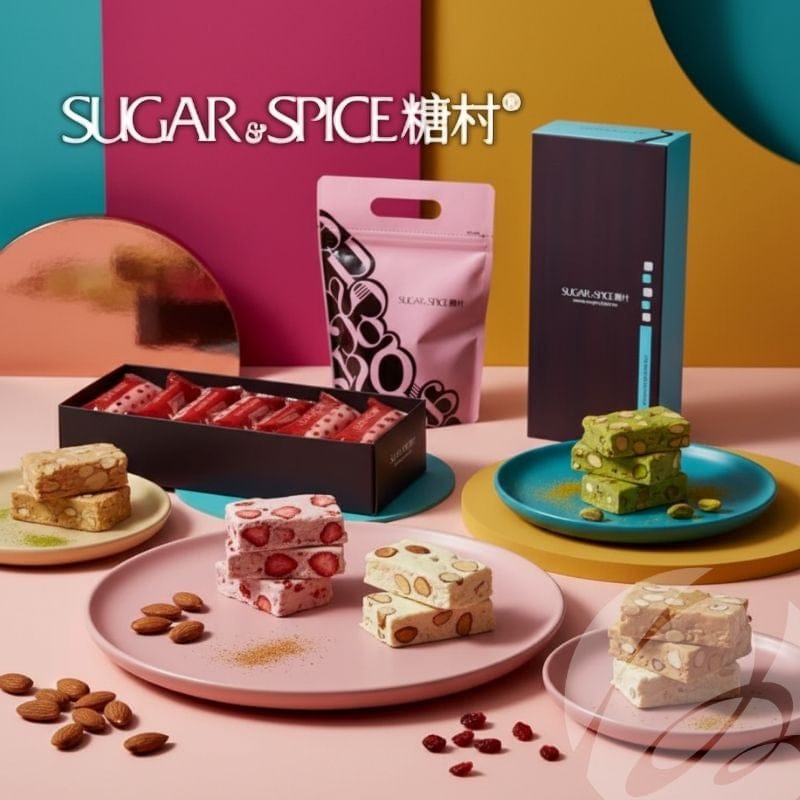 Sugar & Spice Sweets & Candies Sugar and Spice Nougat Candies 250g Cranberry Sugar and Spice Nougat Candies 250g Cranberry 糖村 - 蔓越莓多多牛軋糖