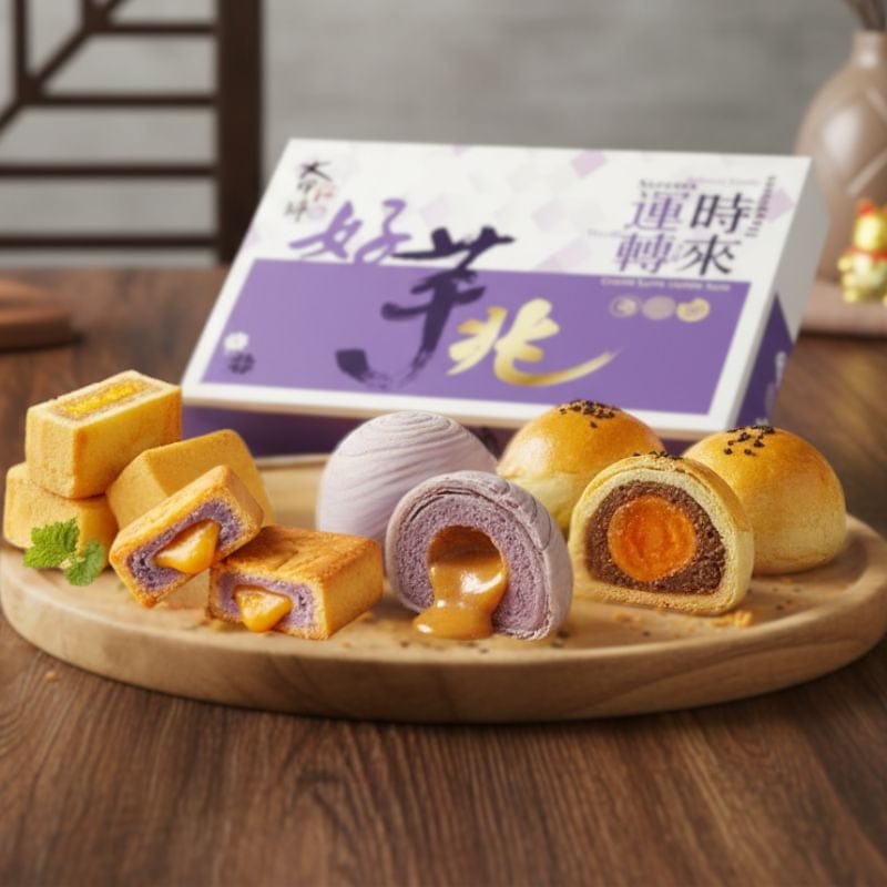 Tachia Master Snack Cakes & Pastries Tachia Master - Good Fortune Gift Box (8 Pcs Mixed) Tachia Master - Good Fortune Gift Box (8 Pcs Mixed)