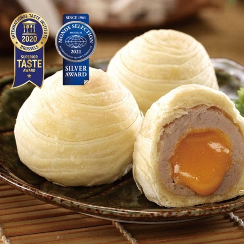 Tachia Master Pastry Taiwan TaChia Master Lava Custard Taro Pastry (8 or 12 Pcs) - Fresh From Taiwan Taiwan TaChia Master Lava Custard Taro Pastry (8 or 12 Pcs) - Fresh Fr