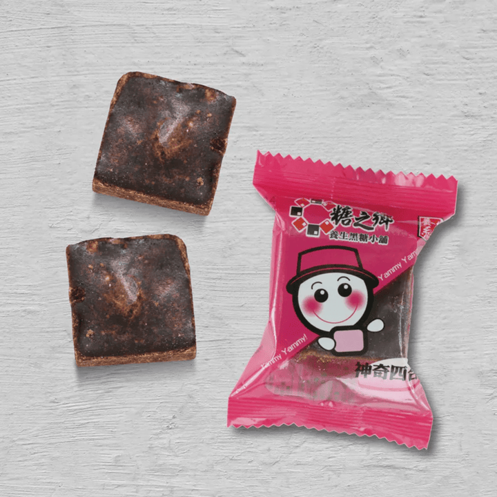 Tang Zi Xiang Traditional & Herbal Drinks TangZiXiang Premium Ginger Brown Sugar Cubes - Instant Drink Comfort & Wellness- Direct From Taiwan TangZiXiang Premium Ginger Brown Sugar Cubes - Instant Drink Comfort 