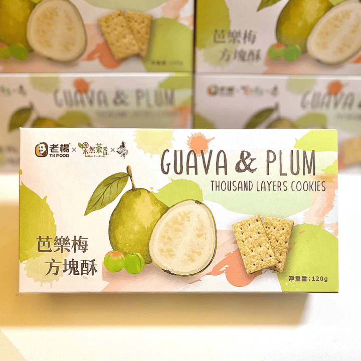 TK Food Biscuits, Cookies & Wafers Guava Plum Pineapple Crisps Snack 12pcs Guava Plum / Pineapple Crisps Snack 12pcs  - Taiwan Agriculture Produc