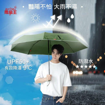 Umbrella King Umbrellas Umbrella King Big Red Auto 27" Quick Dry 3 Person Umbrella 458g Umbrella King Big Red Auto 27" Quick Dry 3 Person Umbrella 458g