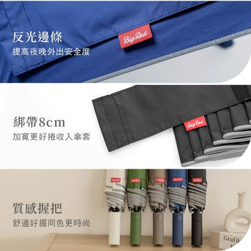 Umbrella King Umbrellas Umbrella King Big Red Auto 27" Quick Dry 3 Person Umbrella 458g Umbrella King Big Red Auto 27" Quick Dry 3 Person Umbrella 458g