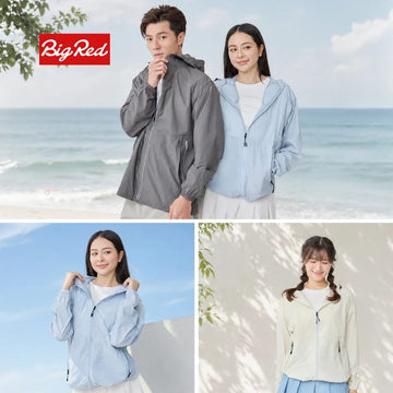Umbrella King Jackets Umbrella King Big Red Ultra-Lightweight Sun Protection Jacket Umbrella King Big Red Ultra-Lightweight Sun Protection Jacket