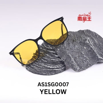 Umbrella King Sunglasses Yellow Umbrella King SUPER-THIN Foldable Sunglasses Umbrella King SUPER-THIN Foldable Sunglasses