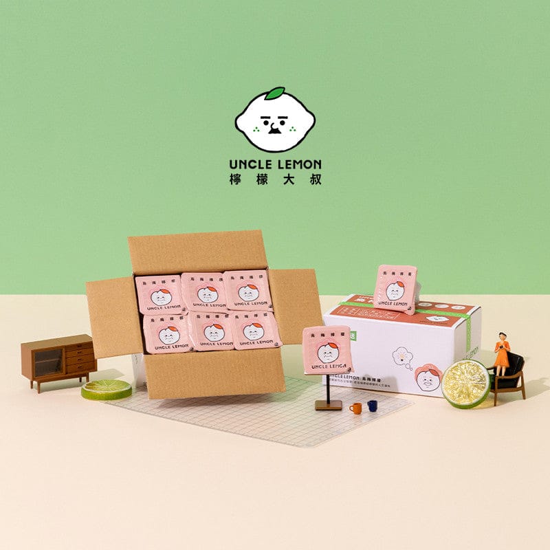 Uncle Lemon Beverages Taiwan Uncle Lemon Black Plum Lemon Bricks Capsule 100% Pure whole pressed (12pcs per box) Taiwan Uncle Lemon Black Plum Lemon Bricks Capsule 100% Pure whole pre