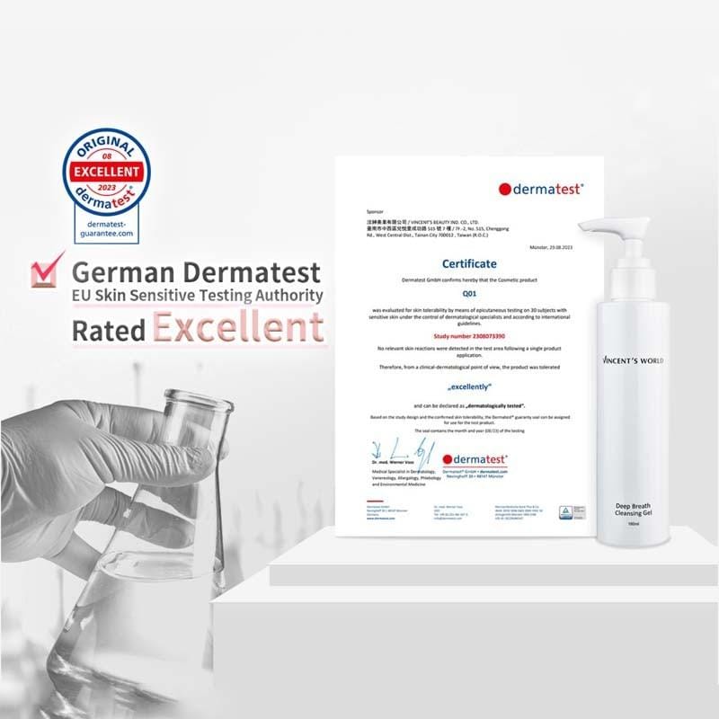 Vincent's World Facial Cleansers Deep Breath Cleansing Gel 100ml Deep Breath Cleansing Gel 100ml