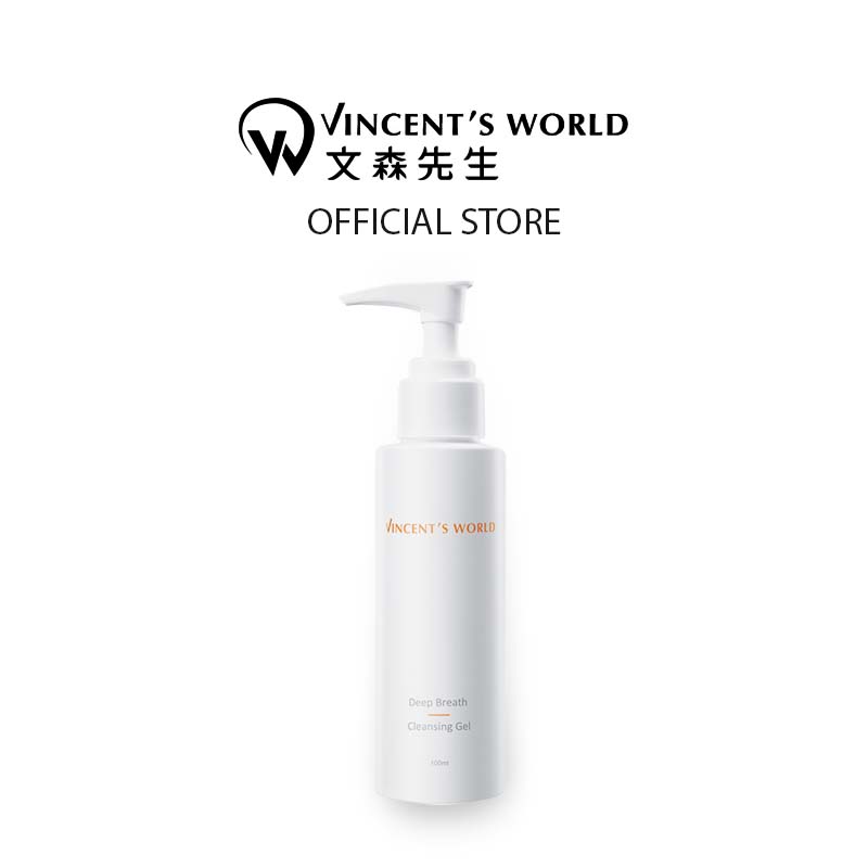 Vincent's World Facial Cleansers Deep Breath Cleansing Gel 100ml Deep Breath Cleansing Gel 100ml