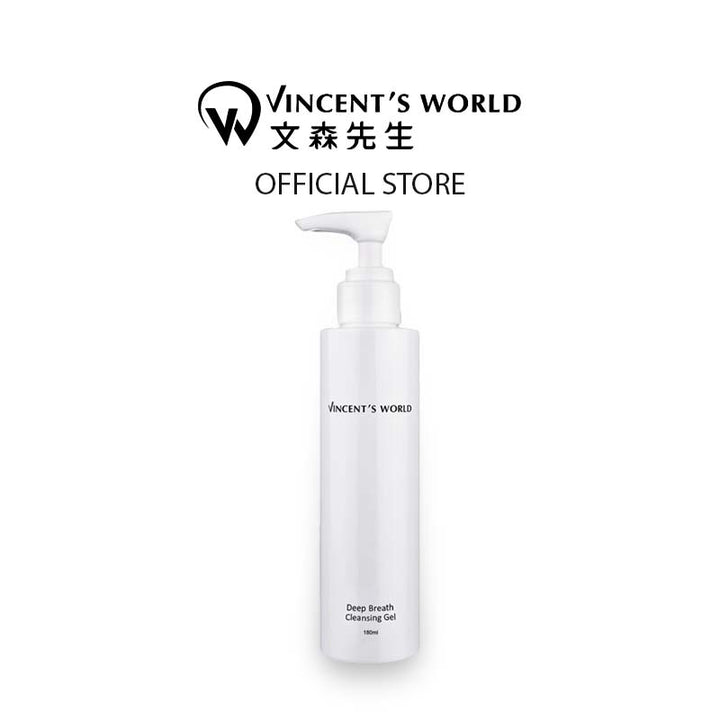 Vincent's World Facial Cleansers Deep Breath Cleansing Gel 180ml Deep Breath Cleansing Gel 180ml