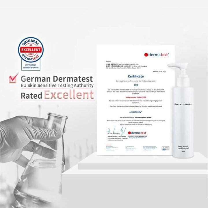 Vincent's World Facial Cleansers Deep Breath Cleansing Gel 180ml Deep Breath Cleansing Gel 180ml
