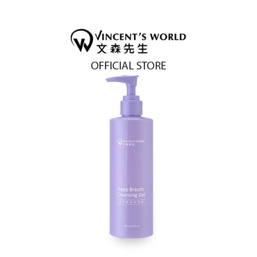 Vincent's World Facial Cleansers Deep Breath Cleansing Gel - 2024 Limited Edition 深呼吸洗卸凝露-300ml 限量版 Deep Breath Cleansing Gel - 2024 Limited Edition 深呼吸洗卸凝露-300ml 限量版