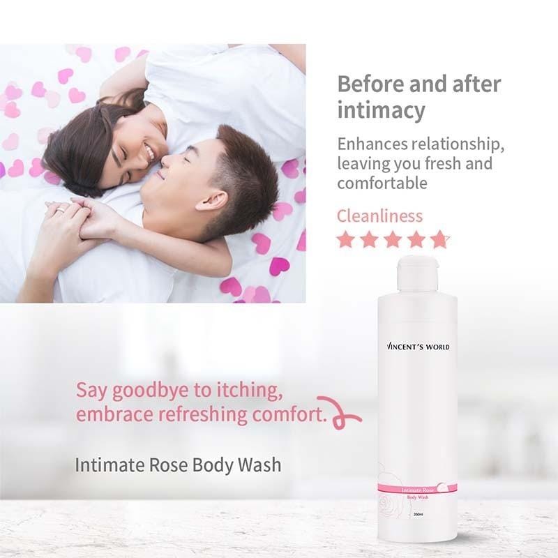 Vincent's World Bath & Shower Intimate Rose Body Wash 350ml Intimate Rose Body Wash 350ml