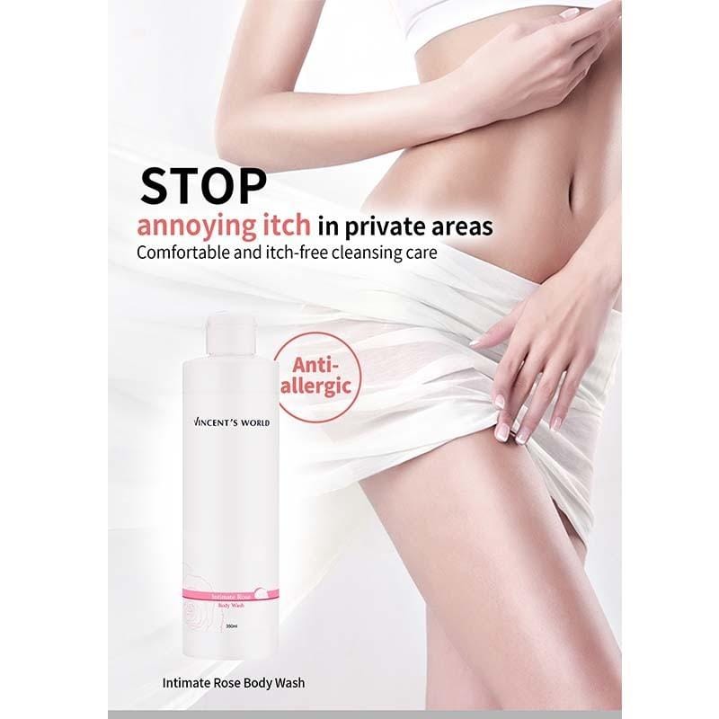 Vincent's World Bath & Shower Intimate Rose Body Wash 350ml Intimate Rose Body Wash 350ml