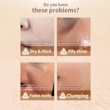 Vincent's World Concealer & Foundation Radiant Cushion Foundation and Waterproof Setting Loose Powder Radiant Cushion Foundation and Waterproof Setting Loose Powder