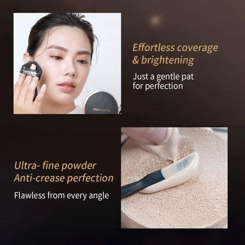 Vincent's World Concealer & Foundation Radiant Cushion Foundation and Waterproof Setting Loose Powder Radiant Cushion Foundation and Waterproof Setting Loose Powder