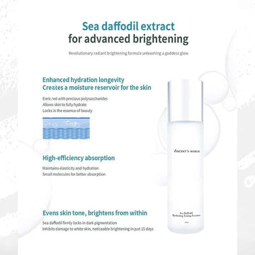 Vincent's World Serums & Essences Sea Daffodil Hydrating Toning Essence 150ml 海百合淨潤晶華露 Q02 Sea Daffodil Hydrating Toning Essence 150ml 海百合淨潤晶華露 Q02