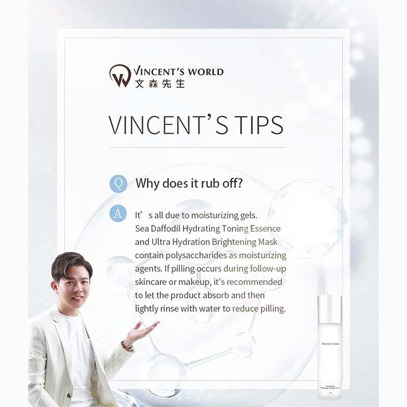 Vincent's World Serums & Essences Sea Daffodil Hydrating Toning Essence 150ml 海百合淨潤晶華露 Q02 Sea Daffodil Hydrating Toning Essence 150ml 海百合淨潤晶華露 Q02