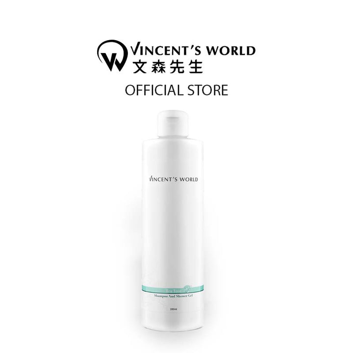 Vincent's World Body Wash Tea Tree Shampoo And Shower Gel 350ml Tea Tree Shampoo And Shower Gel 350ml