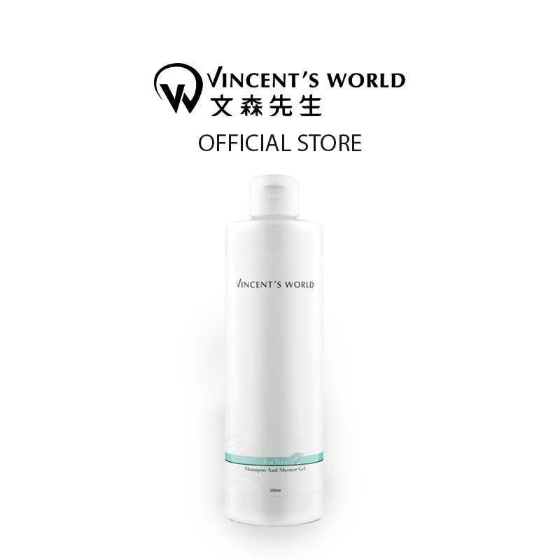 Vincent's World Body Wash Tea Tree Shampoo And Shower Gel 350ml Tea Tree Shampoo And Shower Gel 350ml