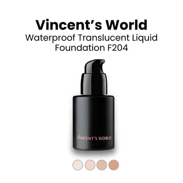 Vincent's World Concealer & Foundation Caramel Beige Vincent's World Waterproof Translucent Liquid Foundation 30ml - Black Friday 30% OFF Vincent's World Waterproof Translucent Liquid Foundation 30ml - Black Friday 30% OFF