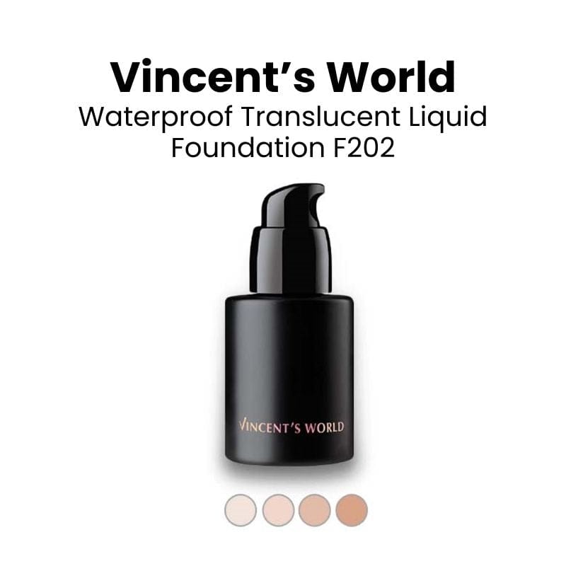 Vincent's World Concealer & Foundation Light Beige Vincent's World Waterproof Translucent Liquid Foundation 30ml - Black Friday 30% OFF Vincent's World Waterproof Translucent Liquid Foundation 30ml - Black Friday 30% OFF