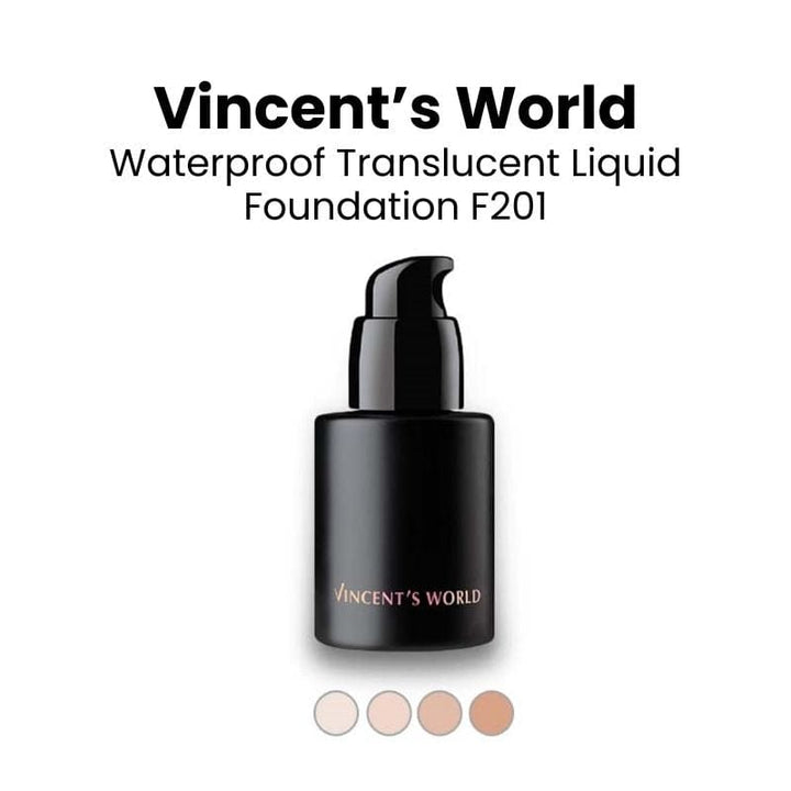 Vincent's World Concealer & Foundation Fair Beige Vincent's World Waterproof Translucent Liquid Foundation 30ml - Black Friday 30% OFF Vincent's World Waterproof Translucent Liquid Foundation 30ml - Black Friday 30% OFF