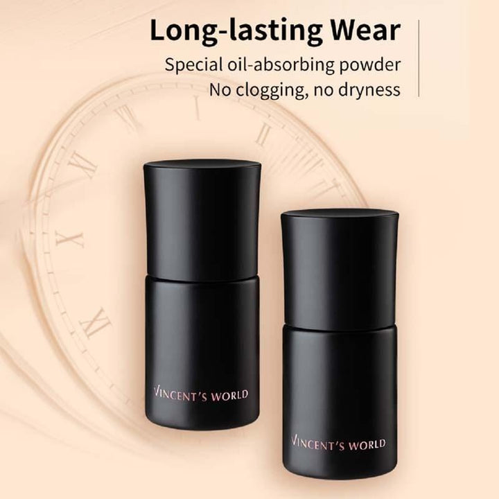 Vincent's World Concealer & Foundation Waterproof Translucent Liquid Foundation 30ml 超雷粉底液 Waterproof Translucent Liquid Foundation 30ml 超雷粉底液