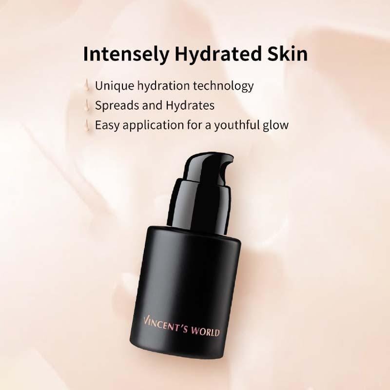 Vincent's World Concealer & Foundation Waterproof Translucent Liquid Foundation and Waterproof Setting Loose Powder Waterproof Translucent Liquid Foundation and Waterproof Setting Loose 