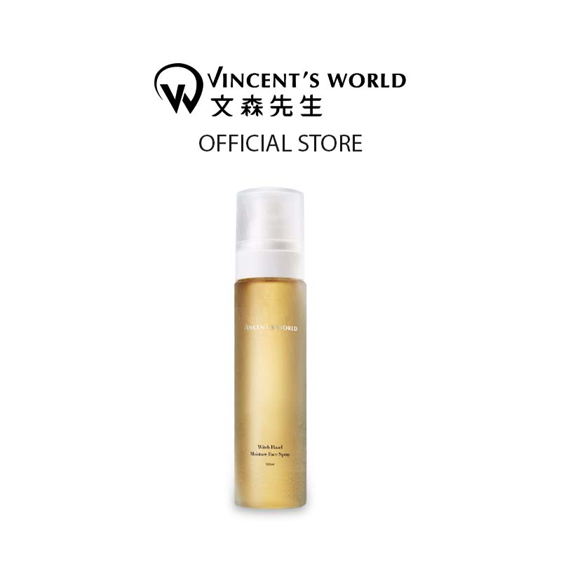Vincent's World Moisturizers & Mists Witch Hazel Moisture Face Spray 100ml 小巧濕潤澤噴霧 Q16 Witch Hazel Moisture Face Spray 100ml 小巧濕潤澤噴霧 Q16