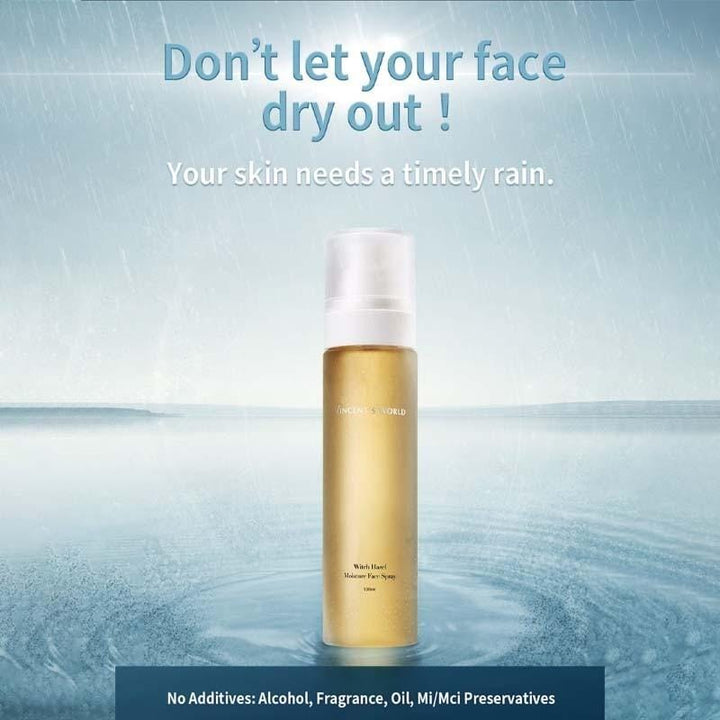 Vincent's World Moisturizers & Mists Witch Hazel Moisture Face Spray 100ml 小巧濕潤澤噴霧 Q16 Witch Hazel Moisture Face Spray 100ml 小巧濕潤澤噴霧 Q16