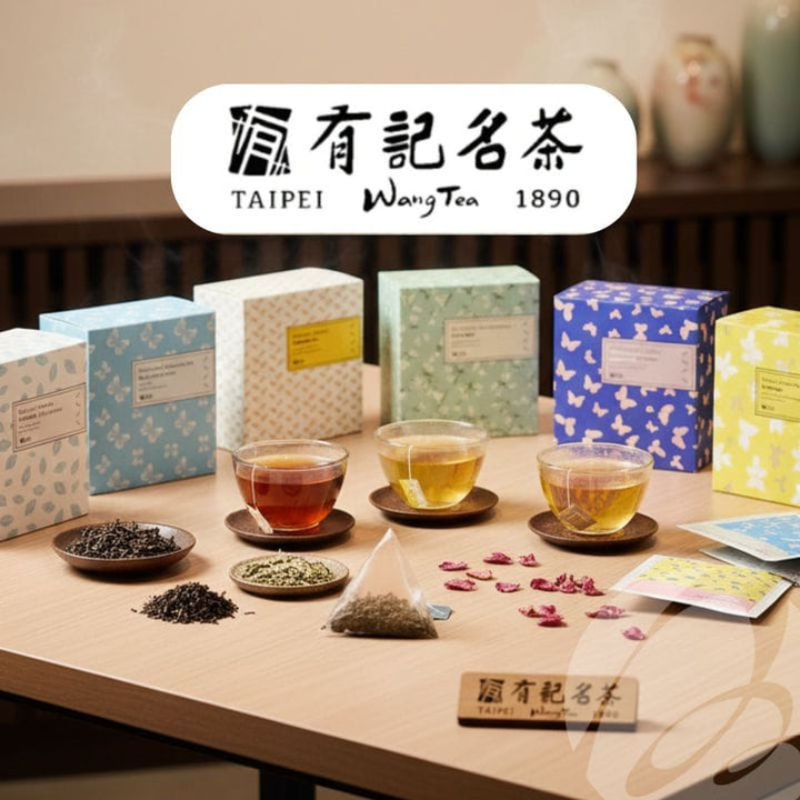 Wang Tea Tea & Tea Bags WANG TEA Enjoy-We Taiwan Premium Full Leaves Tea Oolong Tie Guan Yin 10 Tea Bags x 4g [Authorized Seller Ready Stock] WANG TEA SINGAPORE Taiwan Premium Tea 