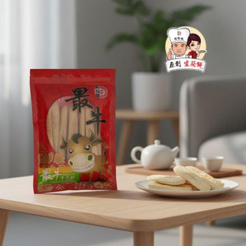 Yi-Lan Cake Biscuits, Cookies & Wafers Taiwan Yi-lan Beef Tongue Pastry Thick Taiwanese Biscuit - 8 pcs Taiwan Yi-lan Beef Tongue Pastry Thick Taiwanese Biscuit - 8 pcs