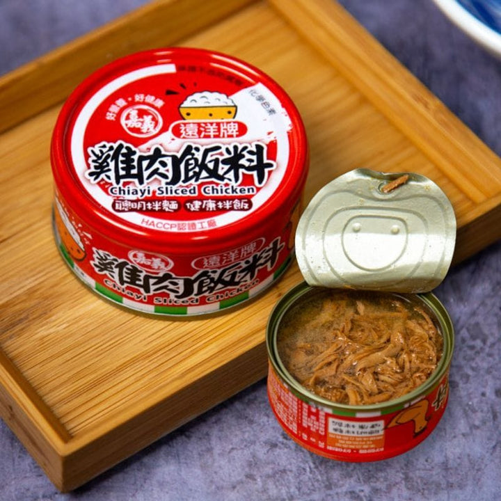 Yuan Yang Processed Meat & Seafood Yuan Yang Chiayi Sliced Chicken 3 cans x 110g - From Taiwan Yuan Yang Chiayi Sliced Chicken 3 cans x 110g - From Taiwan