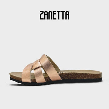 Zanetta Flat Sandals Zanetta Gijon Slide Sandals Women Sandal Zanetta Gijon Slide Sandals Women Sandal