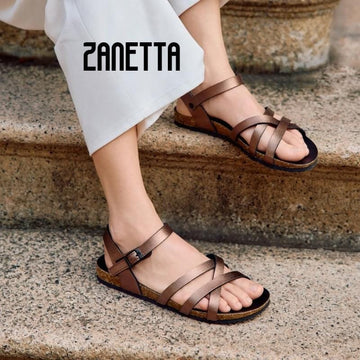 Zanetta Sandals & Flip Flops ZANETTA Girona Women Sandals Cow Leather Inner - Made in Taiwan ZANETTA Girona Women Sandals Cow Leather Inner - Made in Taiwan