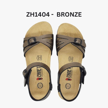 Zanetta Sandals & Flip Flops Bronze / 35 ZANETTA Girona Women Sandals Cow Leather Inner - Made in Taiwan ZANETTA Girona Women Sandals Cow Leather Inner - Made in Taiwan